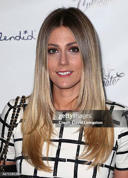 Blogger Devon Rachel attends the Create & Cultivate's Speaker Celebration at The Line Hotel on March 20, 2015 in Los Angeles, California.