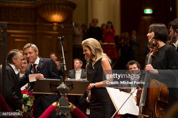 King Willem-Alexander and Queen Maxima Of The Netherlands Attend Final Royal Concertgebouw Orchestra Concert Mariss Jansons King Willem-Alexander and Queen Maxima Of The Netherlands Attend Final Royal Concertgebouw Orchestra Concert Mariss Jansons