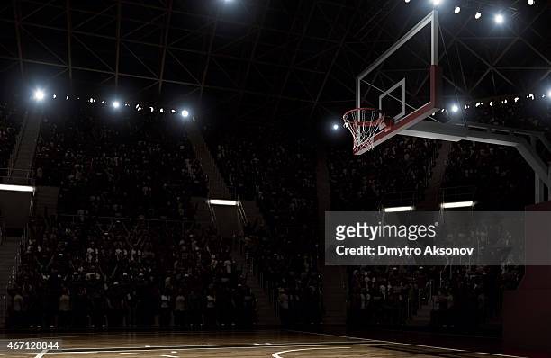 basketball arena - basketball stadium stock pictures, royalty-free photos & images