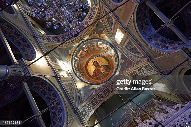 2,340 Greek Orthodox Church Interior Stock Photos, High-Res Pictures ...