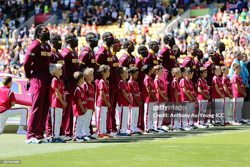 New Zealand v West Indies: Quarter Final - 2015 ICC Cricket World Cup