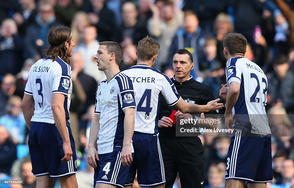 Manchester City v West Bromwich Albion - Premier League