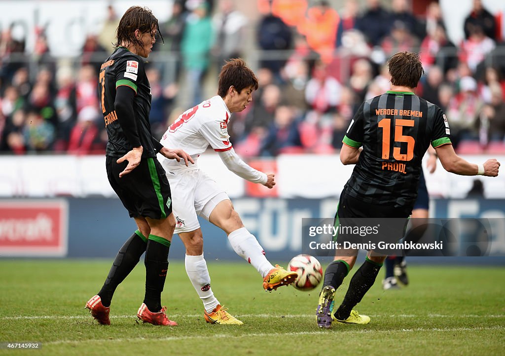 1. FC Koeln v SV Werder Bremen - Bundesliga