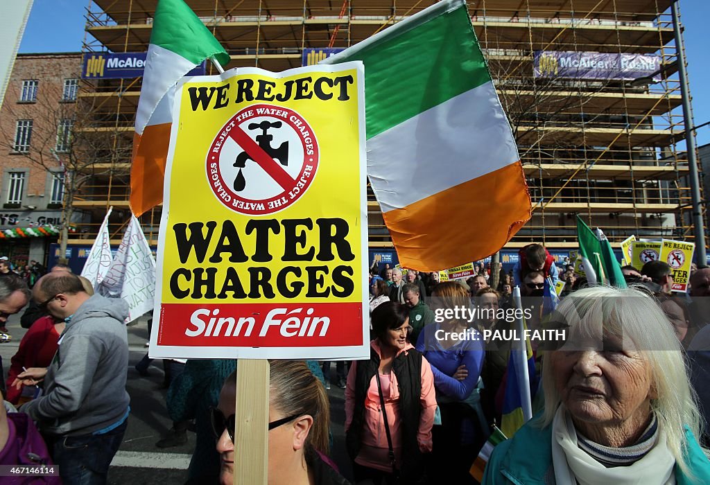 IRELAND-ECONOMY-WATER-DEMO