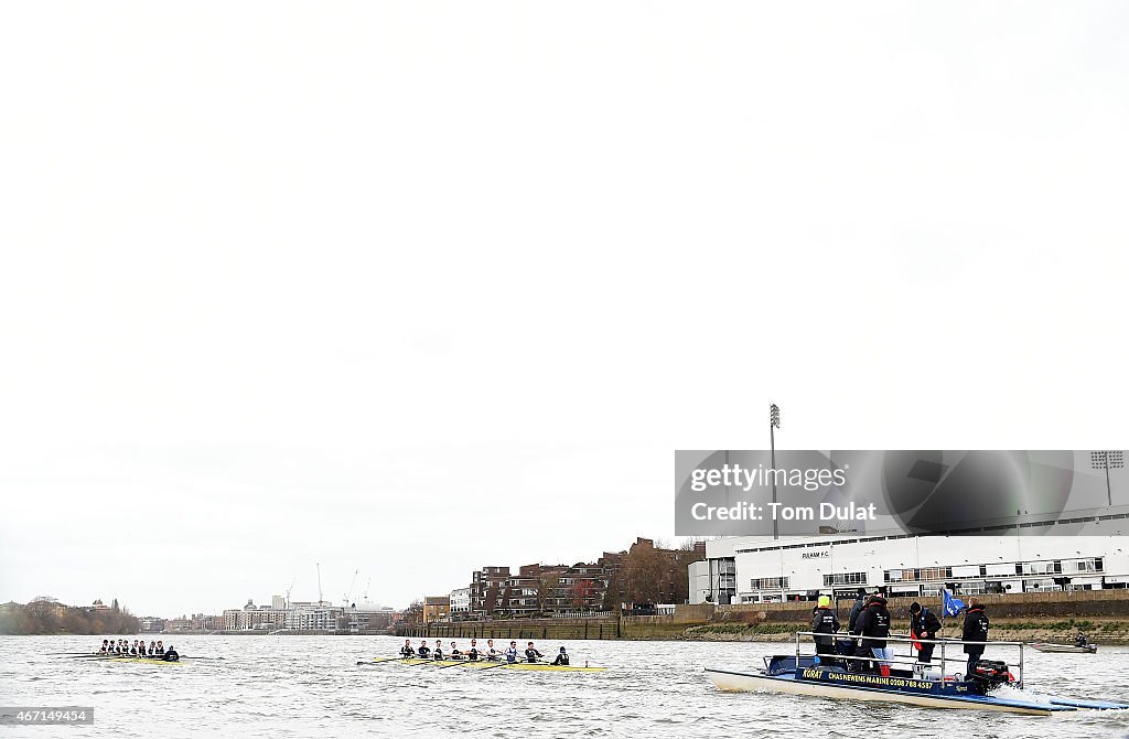 The BNY Mellon Boat Races - Trial Races