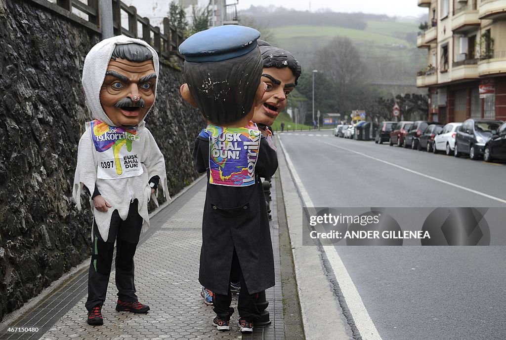 SPAIN-BASQUES-KORRIKA