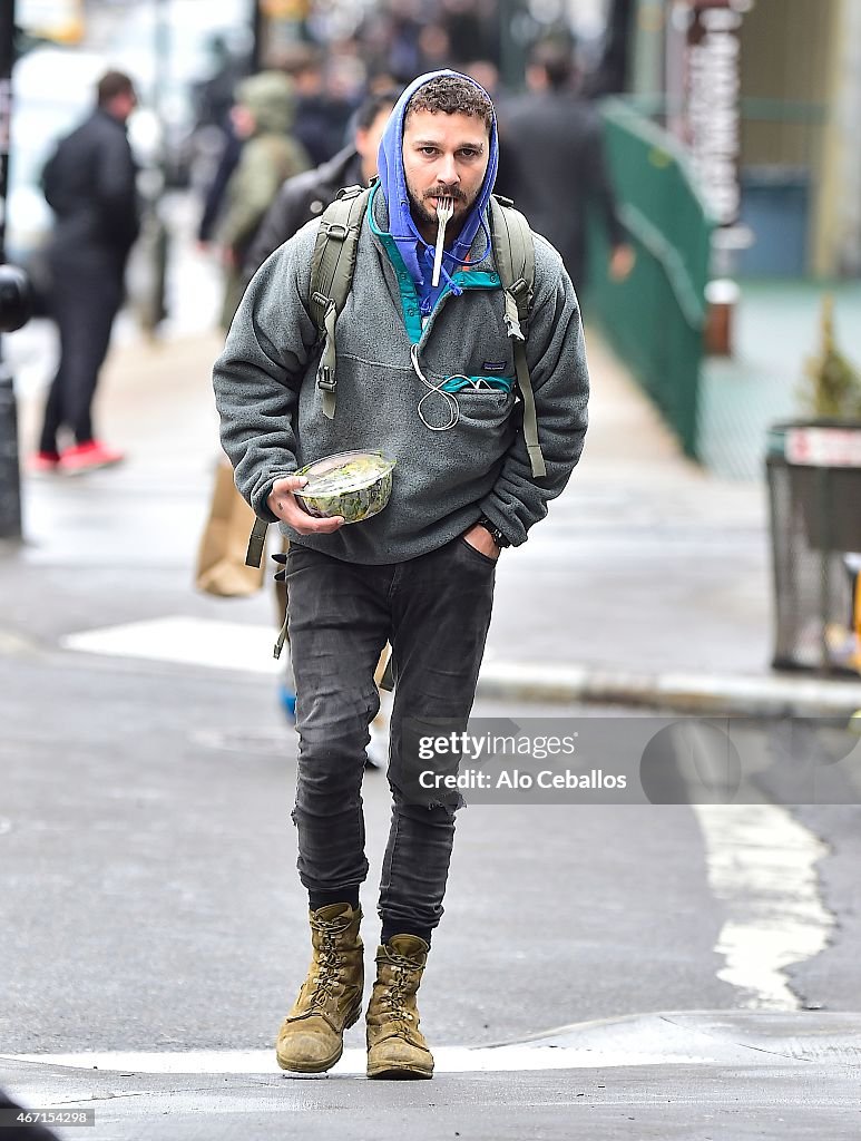 Celebrity Sightings In New York City - March 21, 2015