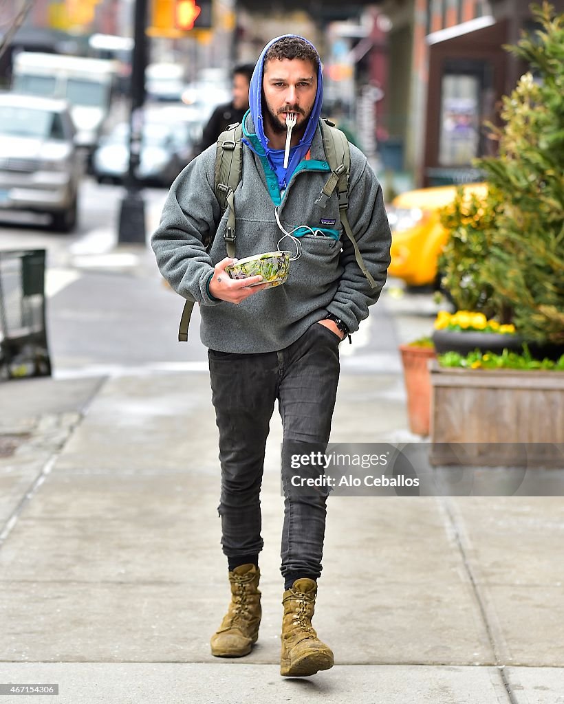 Celebrity Sightings In New York City - March 21, 2015