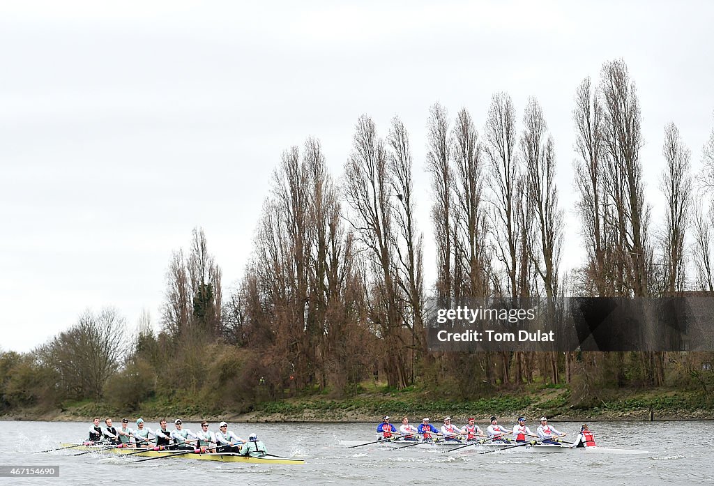 The BNY Mellon Boat Races - Trial Races