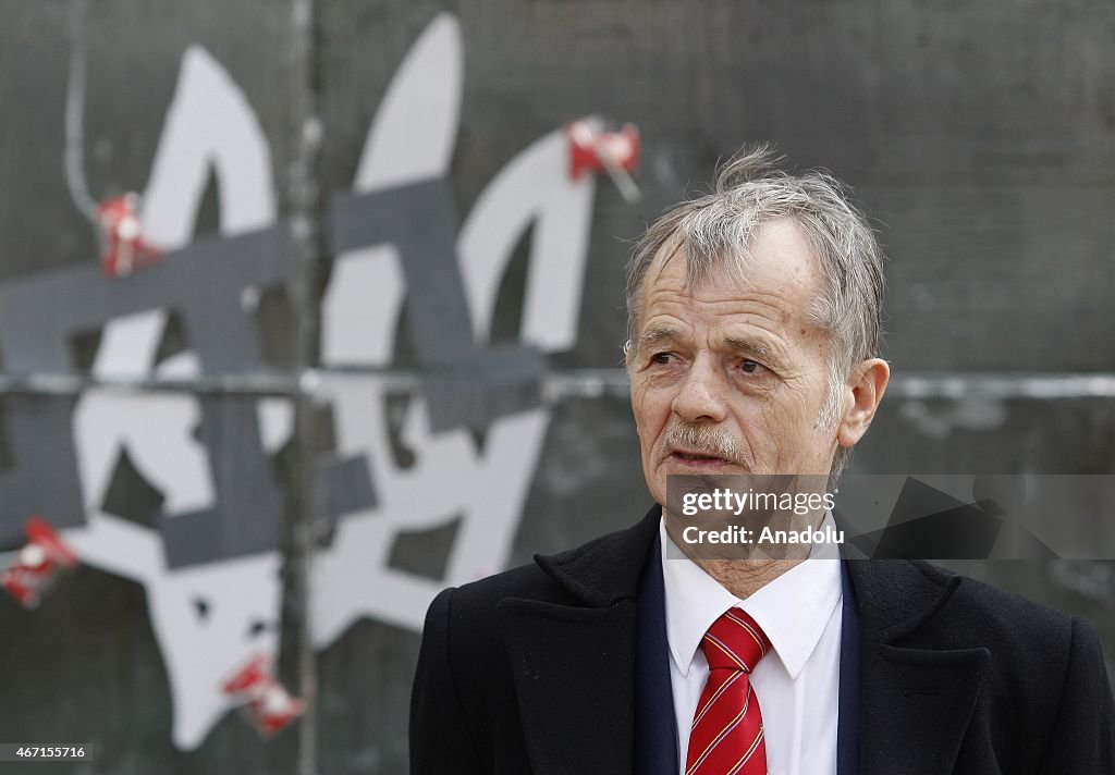Leader of the Crimean Tatars Mustafa Dzhemilev