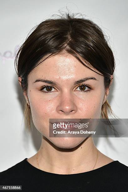 Emily Weiss attends the Create & Cultivate's Speaker Celebration at The Line Hotel on March 20, 2015 in Los Angeles, California.