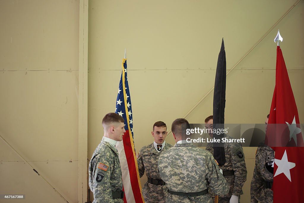 Some Of The Last 101st Airborne Troops Deployed To Fight Ebola Return To U.S.