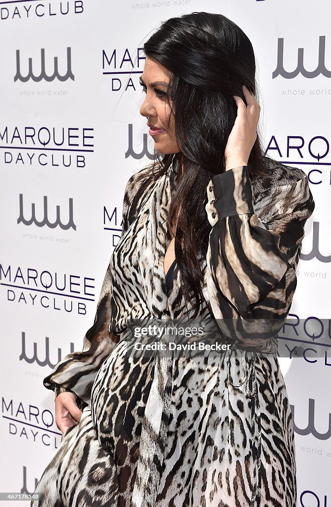 Kourtney Kardashian Hosts Marquee Dayclub's Season Preview