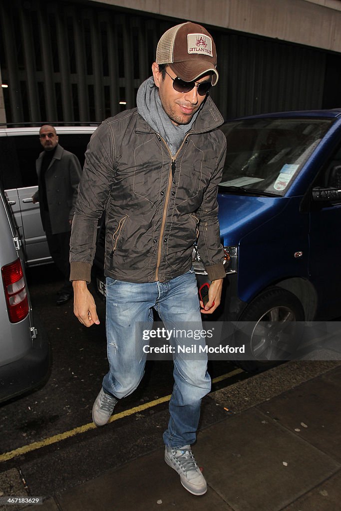 Celebrity Sightings In London - February 6, 2014