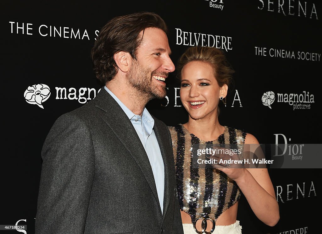 Magnolia Pictures And The Cinema Society With Dior Beauty Host A Screening Of "Serena"