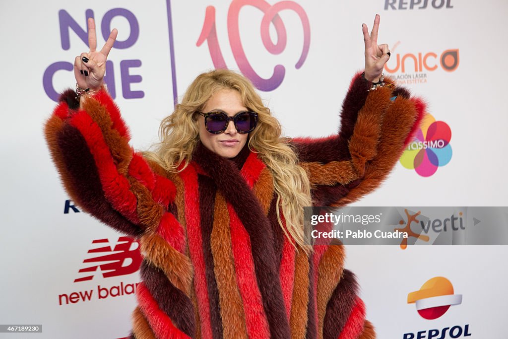 'Cadena 100 Por Etiopia' Awards in Madrid - Photocall