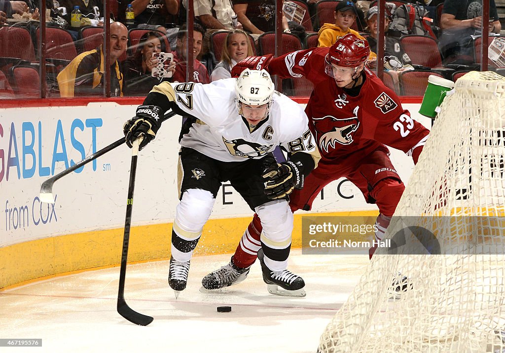 Pittsburgh Penguins v Arizona Coyotes