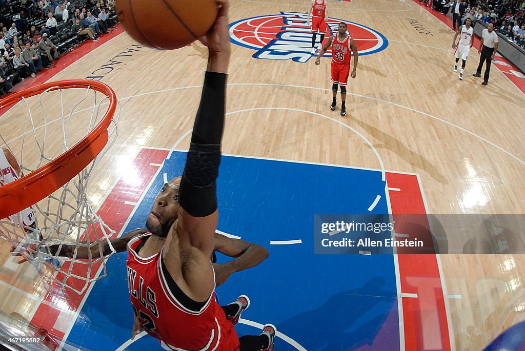 Chicago Bulls v Detroit Pistons