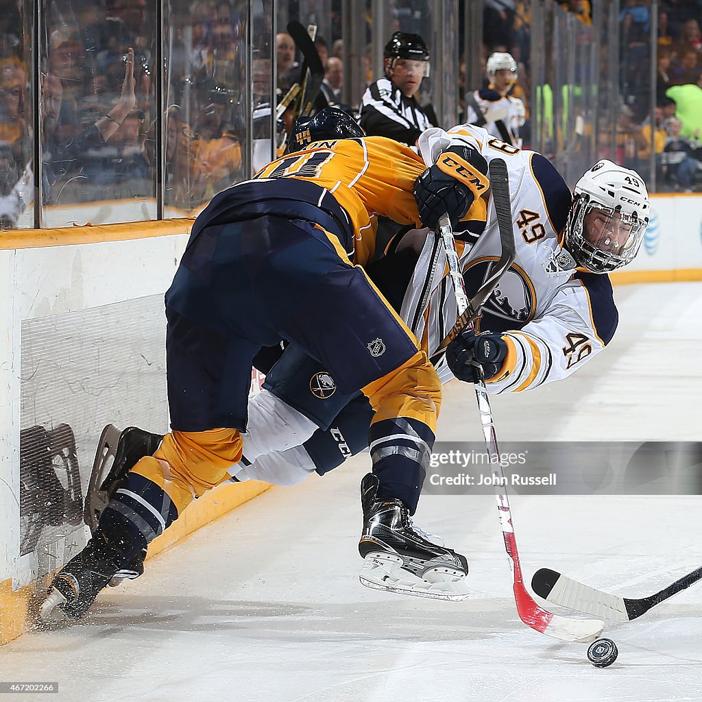 Buffalo Sabres v Nashville Predators