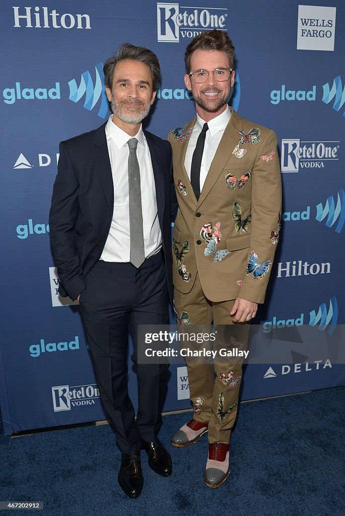 Red Carpet - 26th Annual GLAAD Media Awards