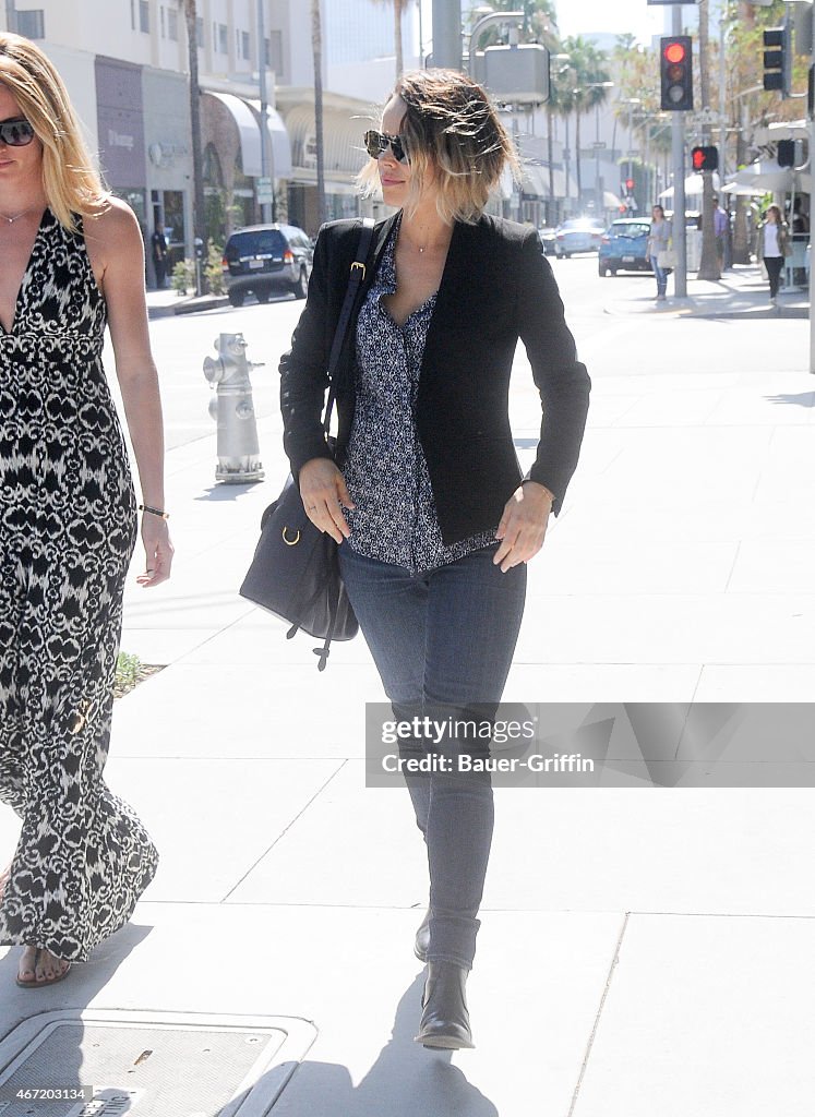 Celebrity Sightings In Los Angeles - March 21, 2015