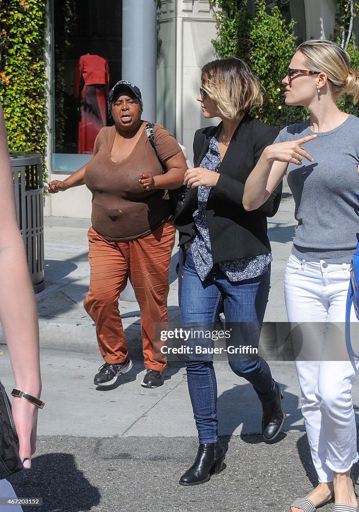 Celebrity Sightings In Los Angeles - March 21, 2015