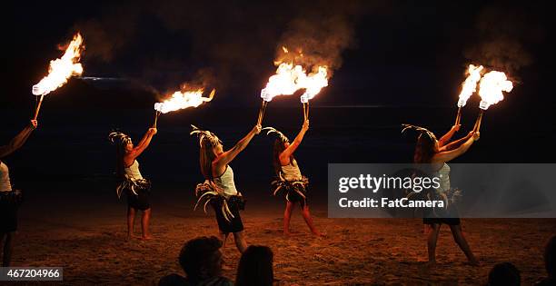 traditional hawaiian dance - north american tribal culture stock pictures, royalty-free photos & images