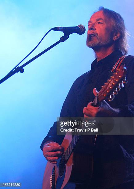 Steve Kilbey of The Church performs onstage at 'SXSW presents' during the 2015 SXSW Music, Film + Interactive Festival at Emo's East on March 21,...