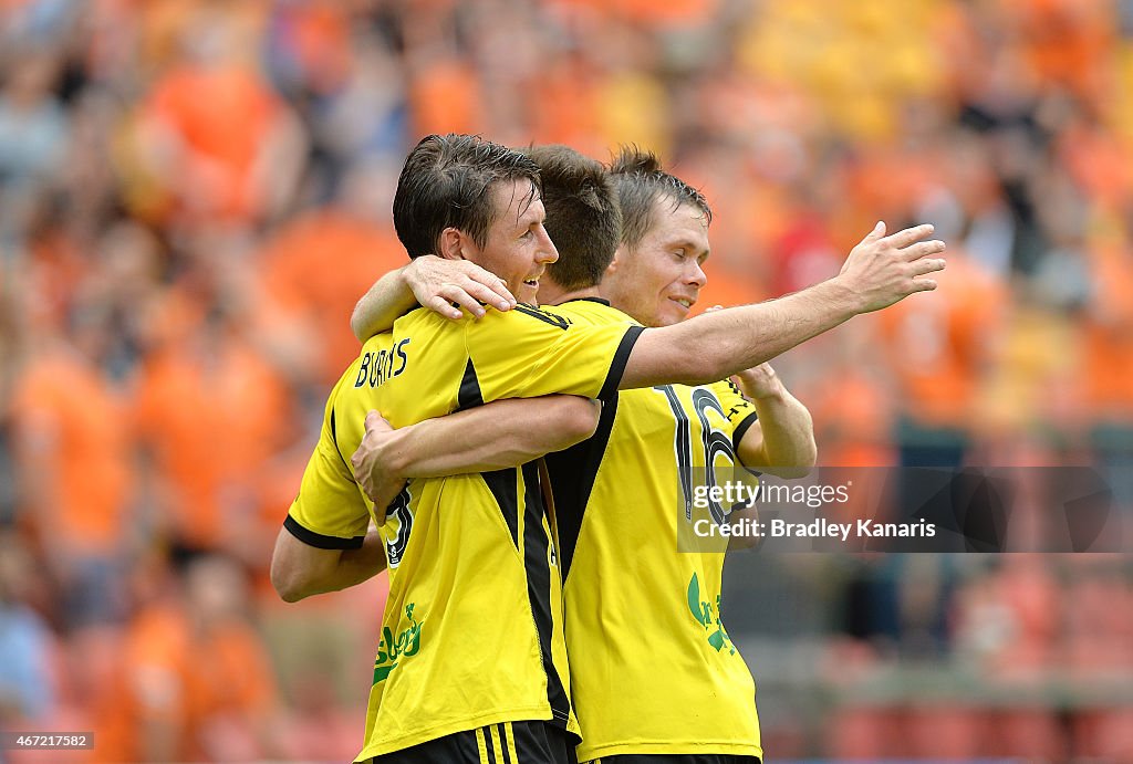 A-League Rd 22 - Brisbane v Wellington