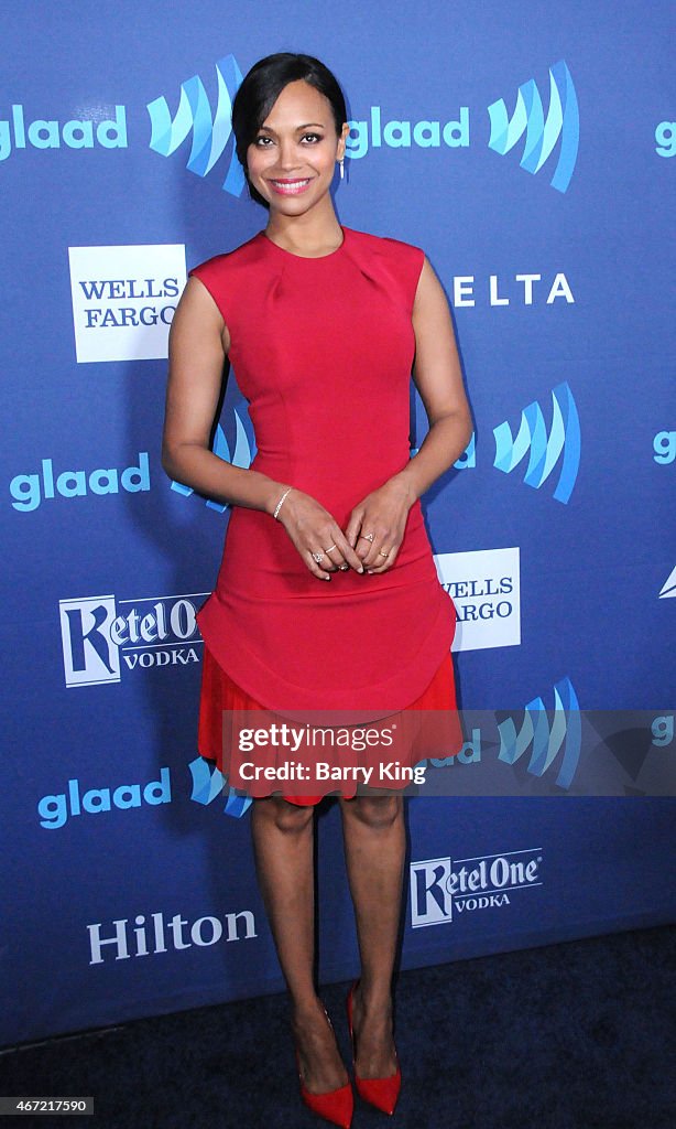 26th Annual GLAAD Media Awards - Arrivals