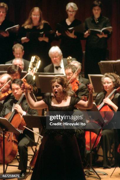 Teatro Grattacielo performing Franco Alfano's ''Risurrezione" at Alice Tully Hall on Friday night, November 30, 2001.This image:Allison Charney.