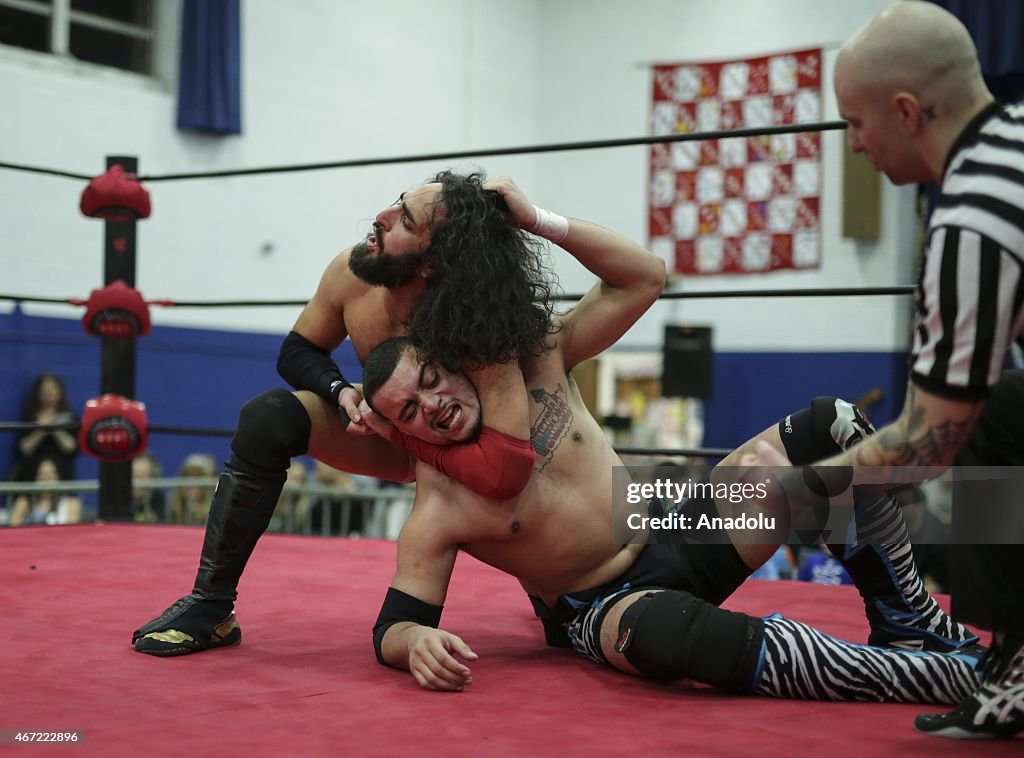 American Wrestling Tournament at church in New York