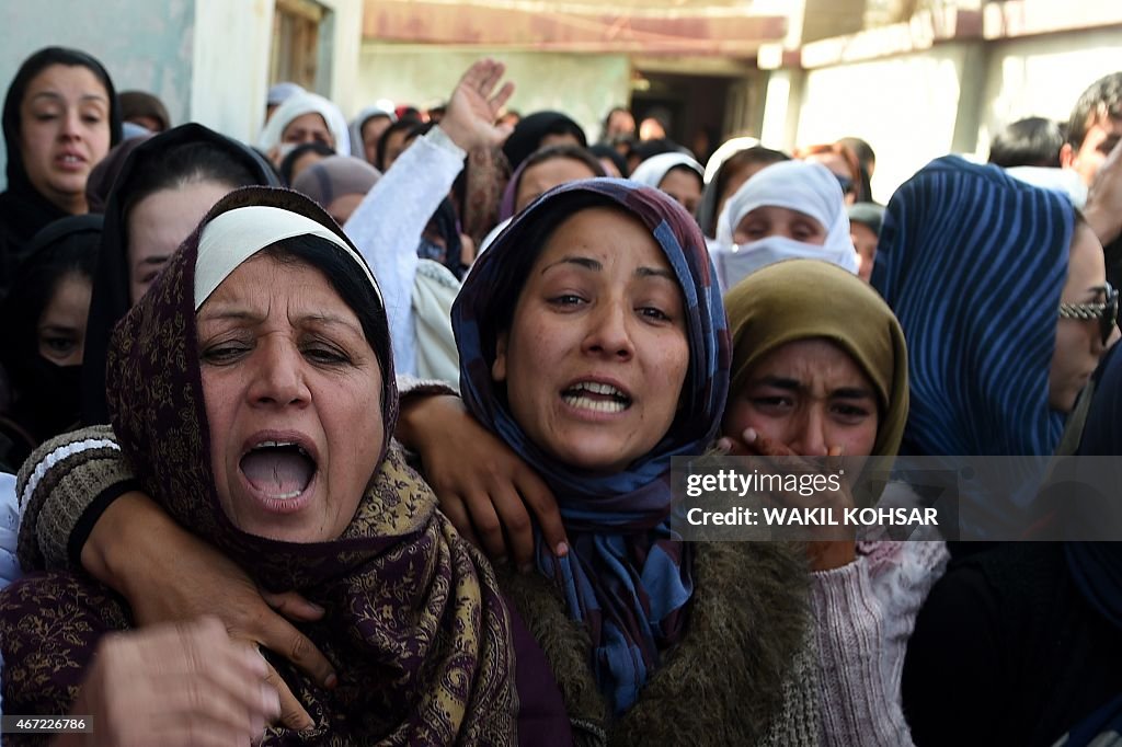 AFGHANISTAN-UNREST-RELIGION-WOMAN