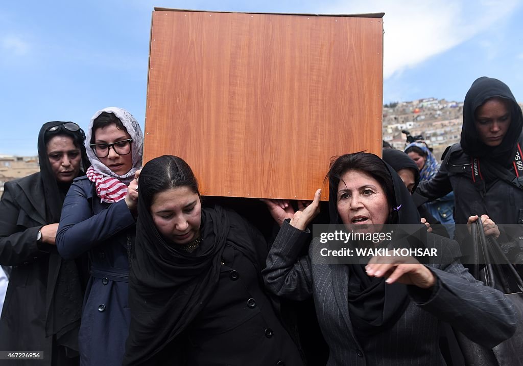 AFGHANISTAN-UNREST-RELIGION-WOMAN