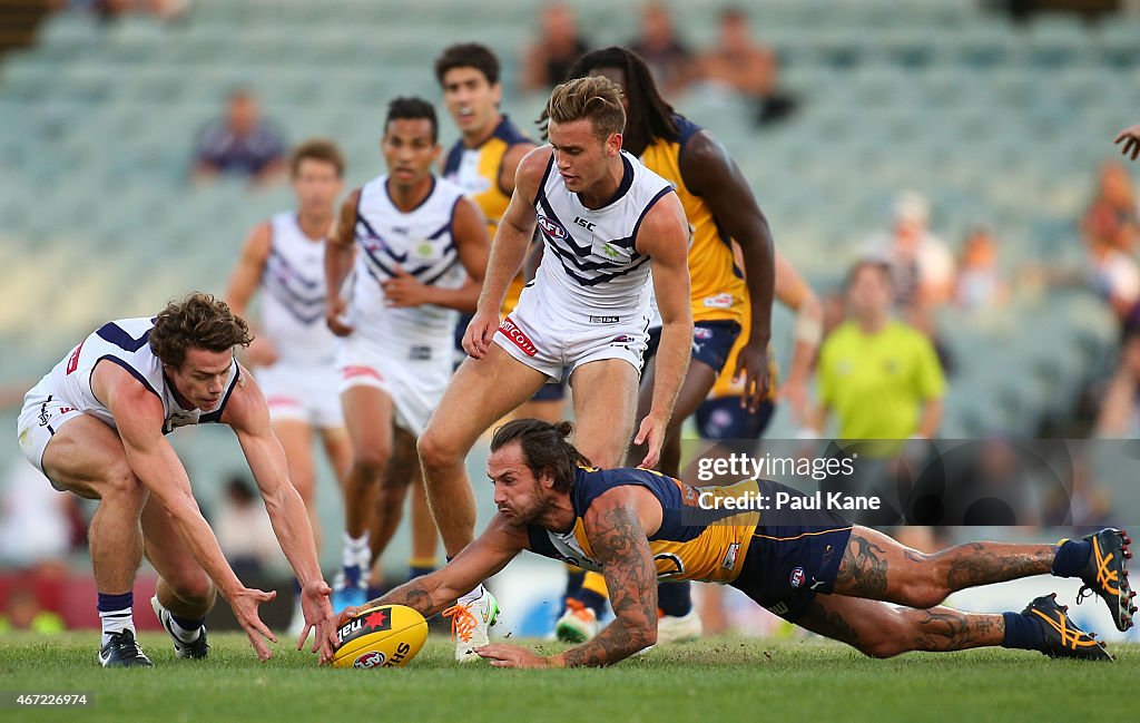 NAB Challenge - West Coast Eagles v Fremantle