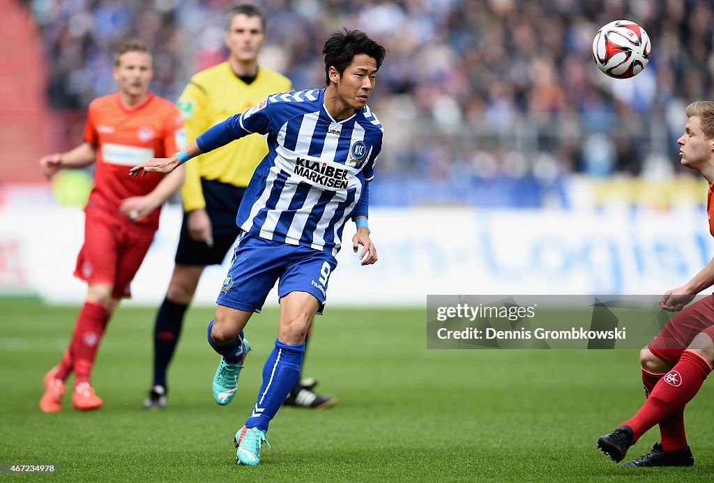 Karlsruher SC v 1. FC Kaiserslautern - 2. Bundesliga