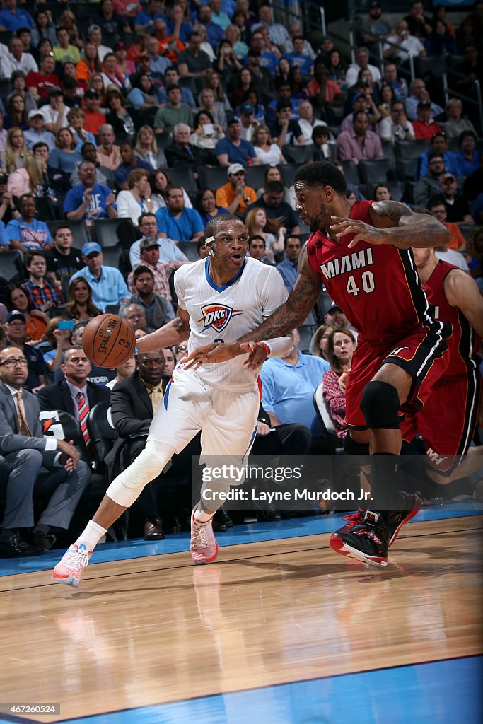 Miami Heat v Oklahoma City Thunder