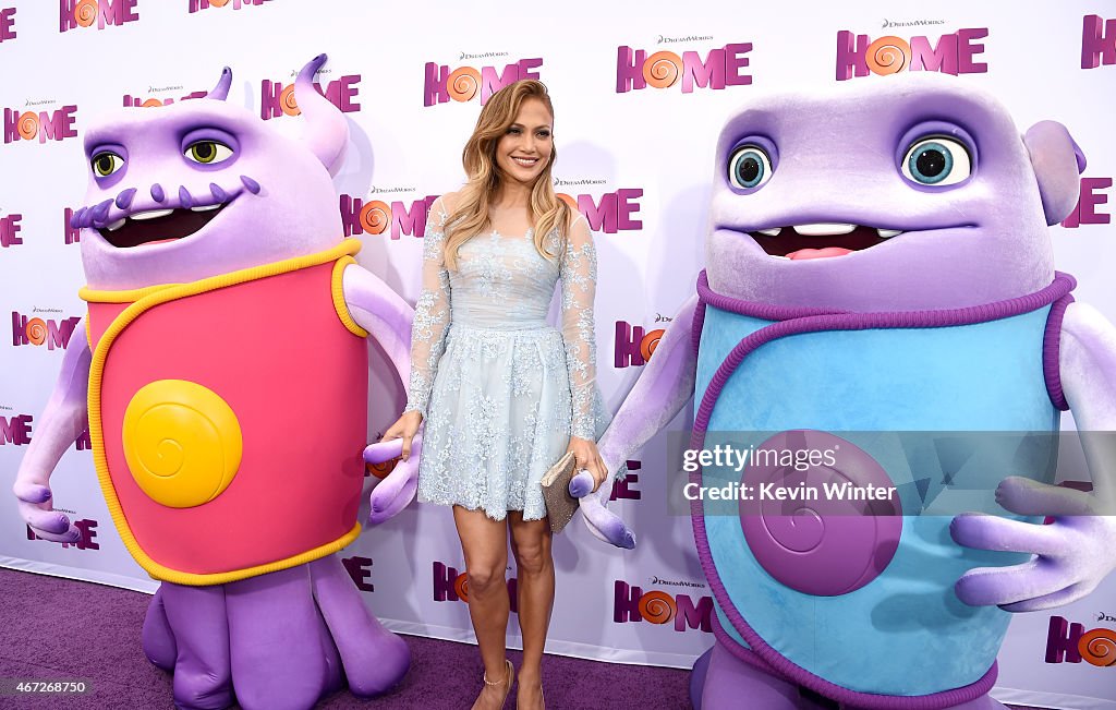 Premiere Of Twentieth Century Fox And Dreamworks Animation's "HOME" - Red Carpet