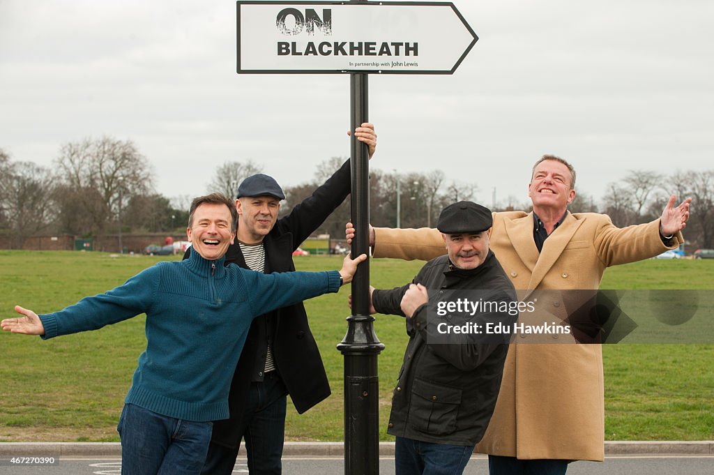 Madness Help Prepare The Heath Ahead Of Their Show Date At OnBlackheath Festival