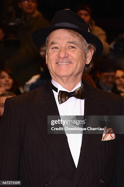 Bill Murray attends 'The Grand Budapest Hotel' Premiere during the 64th Berlinale International Film Festival at Berlinale Palast on February 6, 2014...