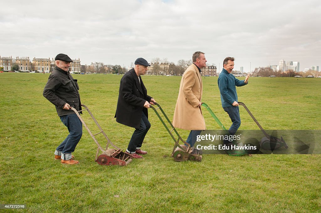 Madness Help Prepare The Heath Ahead Of Their Show Date At OnBlackheath Festival