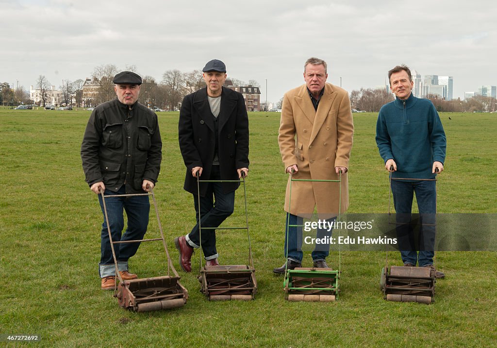 Madness Help Prepare The Heath Ahead Of Their Show Date At OnBlackheath Festival