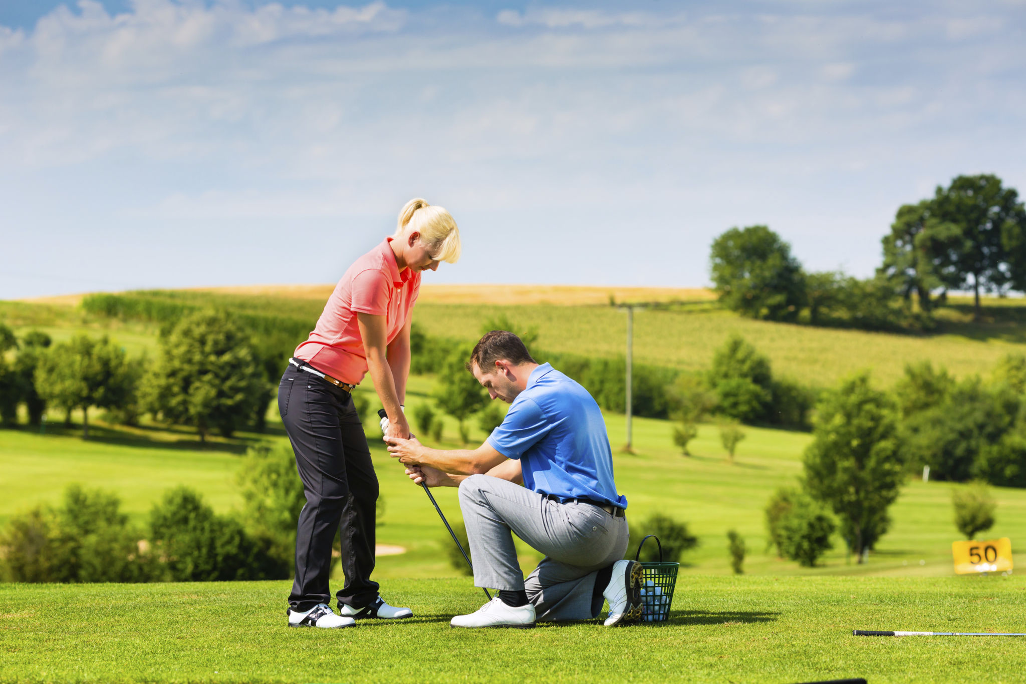 student teacher golf
