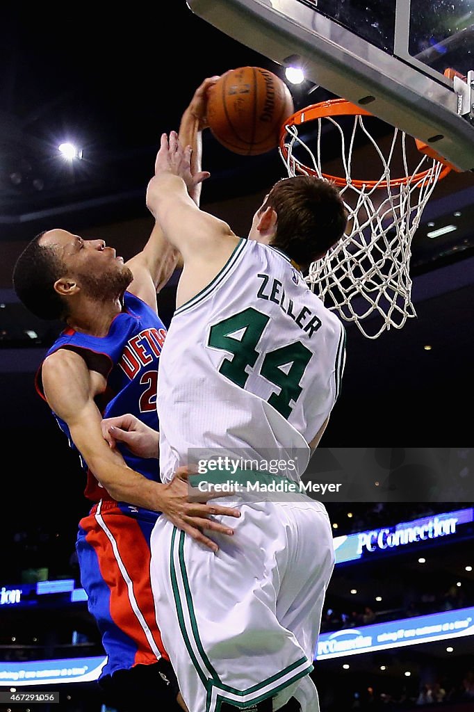 Detroit Pistons v Boston Celtics