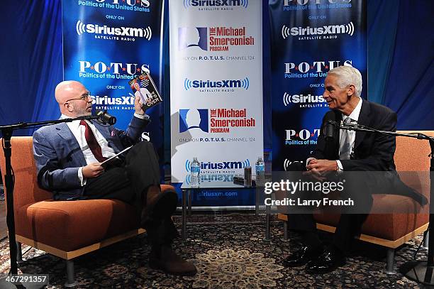 Former Florida governor Charlie Crist visits SiriusXM's "Book Club With Michael Smerconish" to discuss his new book "The Party's Over: How The...