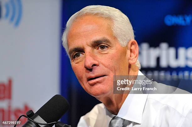 Former Florida governor Charlie Crist visits SiriusXM's "Book Club With Michael Smerconish" to discuss his new book "The Party's Over: How The...