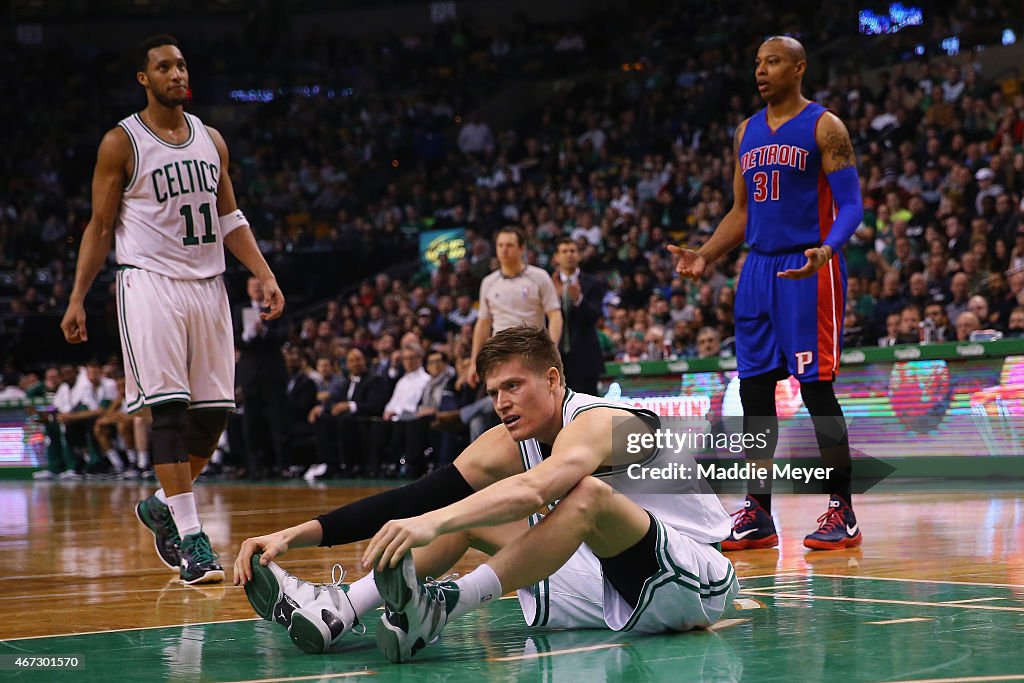 Detroit Pistons v Boston Celtics