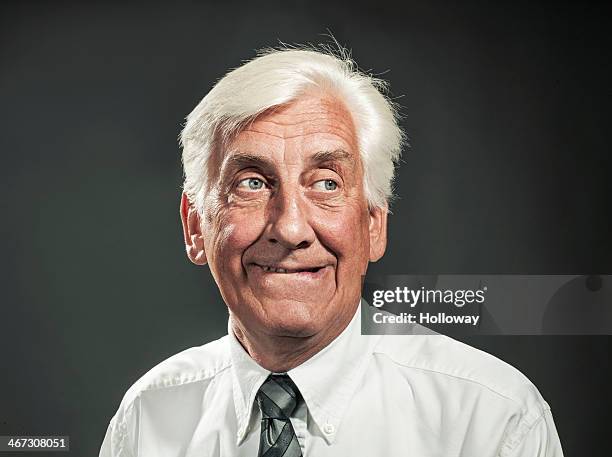 portrait - biting lip stock pictures, royalty-free photos & images