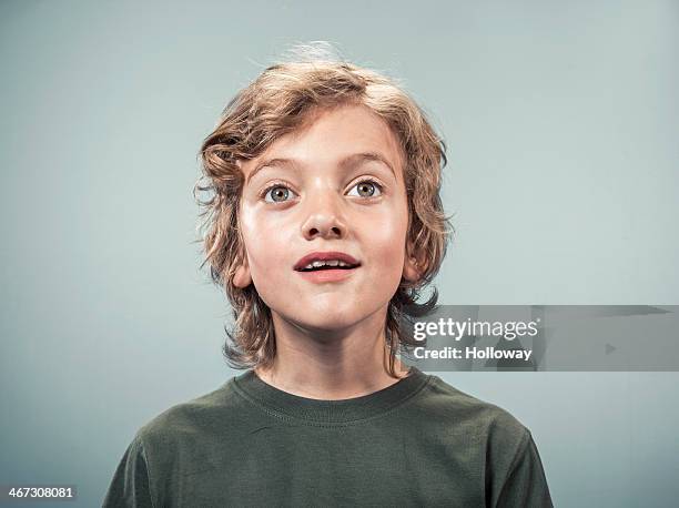 portraits - child mouth open stock pictures, royalty-free photos & images