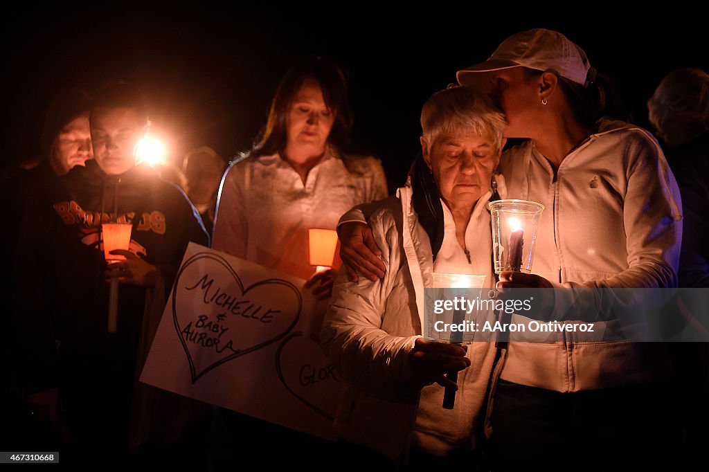 Michelle Wilkins baby vigil